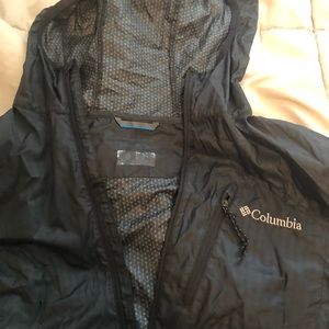 Columbia trail windbreaker size large used.
